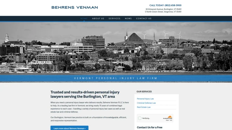 Behrens Venman, PLLC - Burlington, VT - Attorney in Burlington