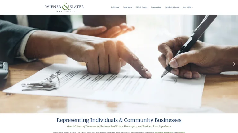 Wiener & Slater, PLLC - Burlington, VT - Attorney in Burlington