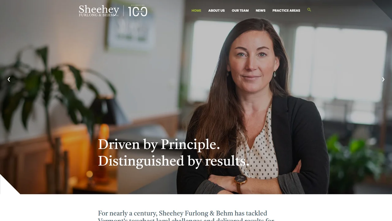 Sheehey Furlong & Behm P.C. - Burlington, VT office in Burlington, Vermont