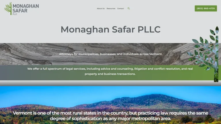 Monaghan Safar PLLC - Burlington, VT - Attorney in Burlington