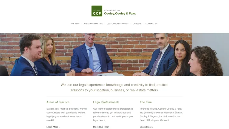 Cooley, Cooley & Foxx - Burlington, VT - Attorney in Burlington