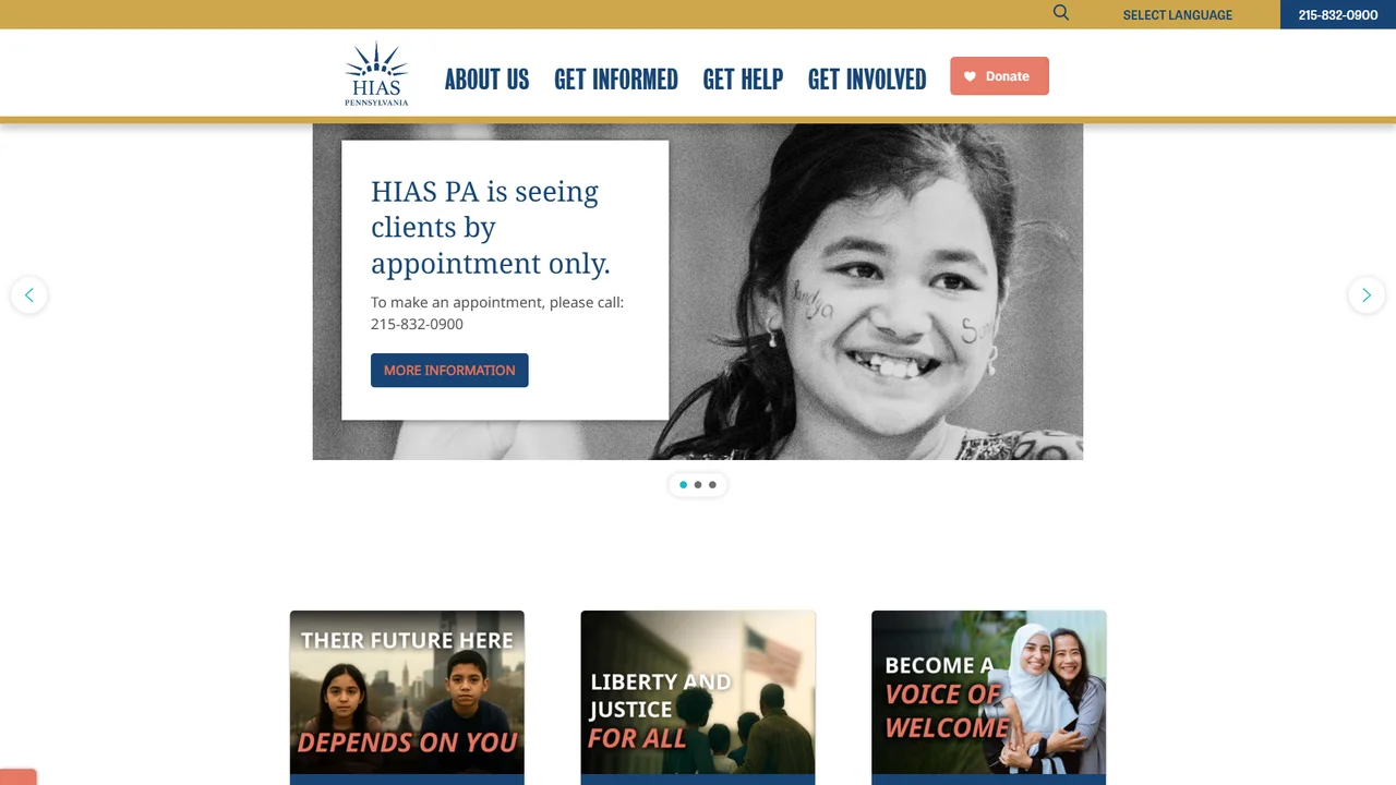 HIAS Pennsylvania - Philadelphia, PA office in Philadelphia, Pennsylvania