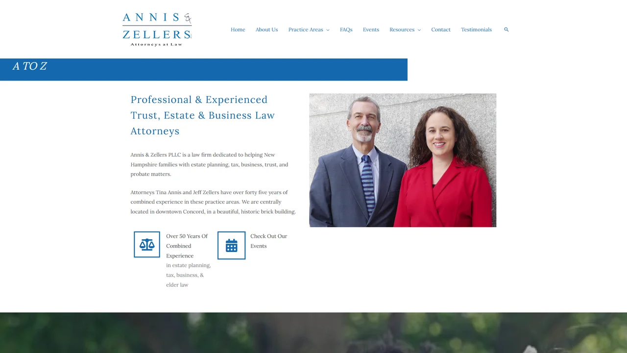Annis & Zellers PLLC - Concord, NH office in Concord, New Hampshire
