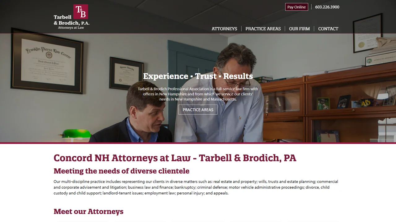 Tarbell & Brodich - Concord, NH office in Concord, New Hampshire