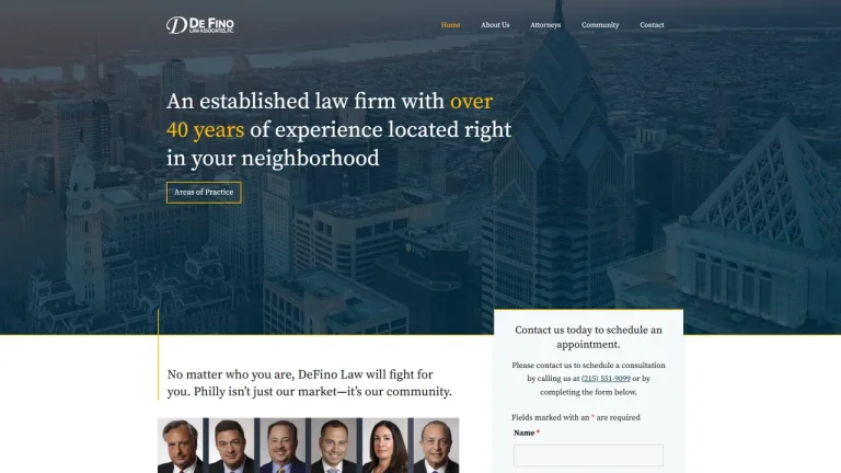 DeFino Law Associates, P.C. - Philadelphia, PA - Attorney in Philadelphia