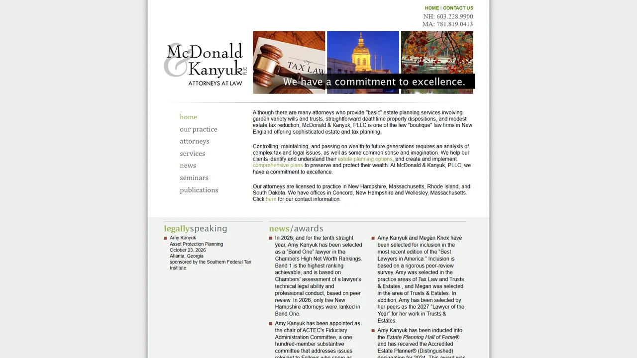 McDonald & Kanyuk, PLLC - Concord, NH office in Concord, New Hampshire