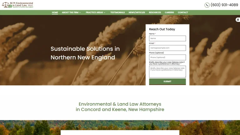 BCM Environmental & Land Law, PLLC - Concord, NH - Attorney in Concord
