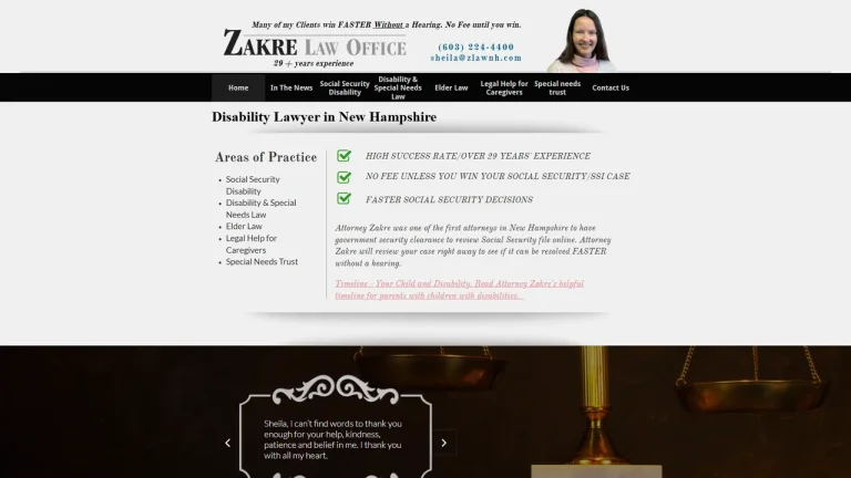 Zakre Law Office - Concord, NH - Attorney in Concord