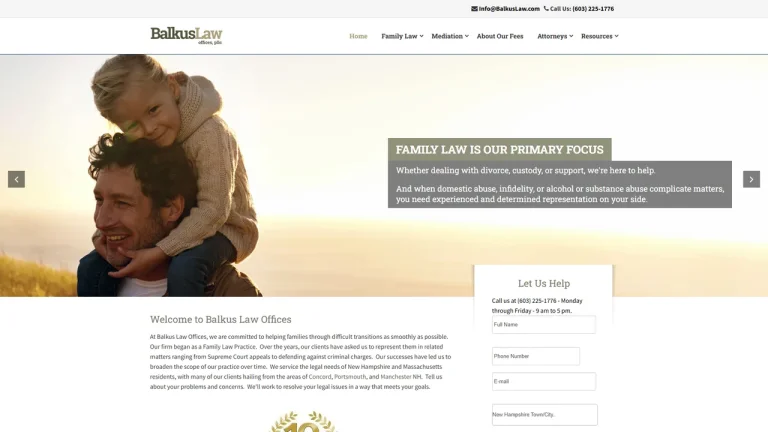 Balkus Law Offices, PLLC - Concord, NH - Attorney in Concord