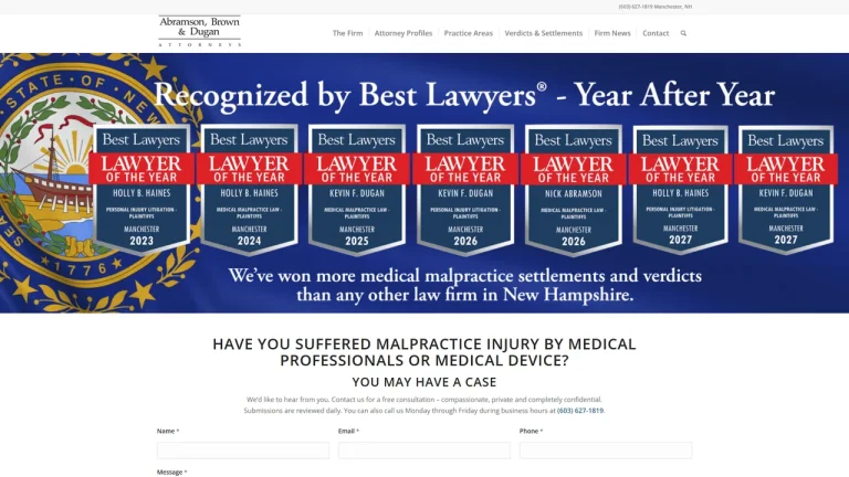 Abramson, Brown & Dugan Attorneys - Manchester, NH - Attorney in Manchester