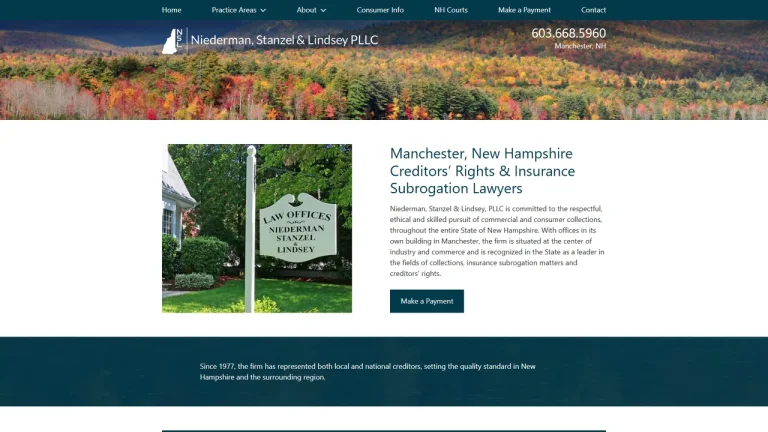 Niederman, Stanzel & Lindsey PLLC - Manchester, NH - Attorney in Manchester