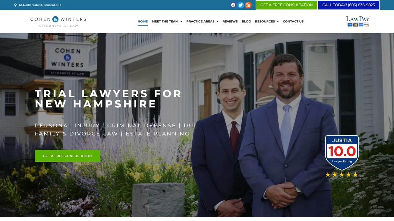 Cohen & Winters, PLLC - Manchester, NH office in Manchester, New Hampshire