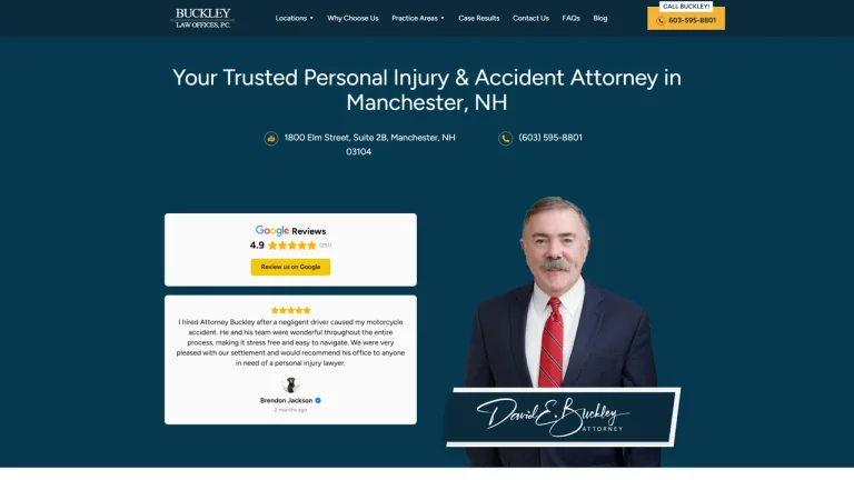 Buckley Law Offices, Manchester NH - Attorney in Manchester