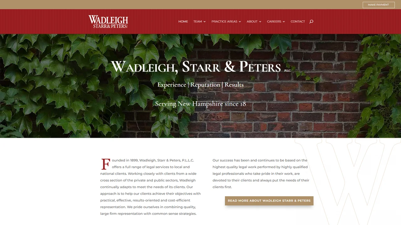Wadleigh Starr & Peters PLLC - Manchester, NH office in Manchester, New Hampshire
