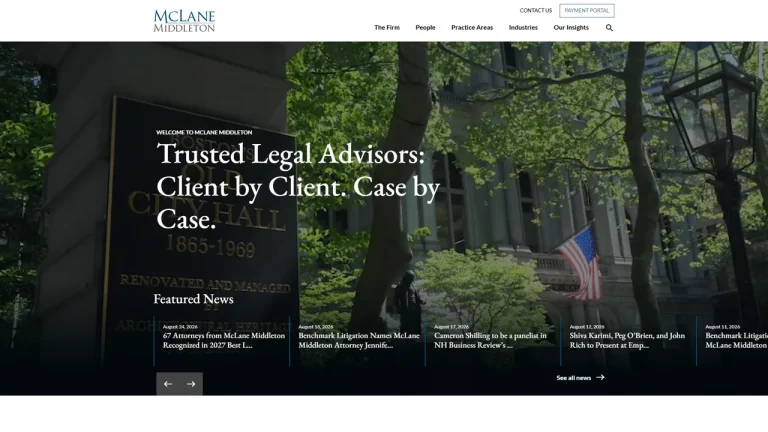 McLane Middleton, Professional Association - Manchester, NH - Attorney in Manchester