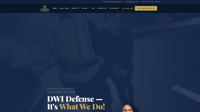 The DWI Defense Legal Group - Manchester, NH - Attorney in Manchester