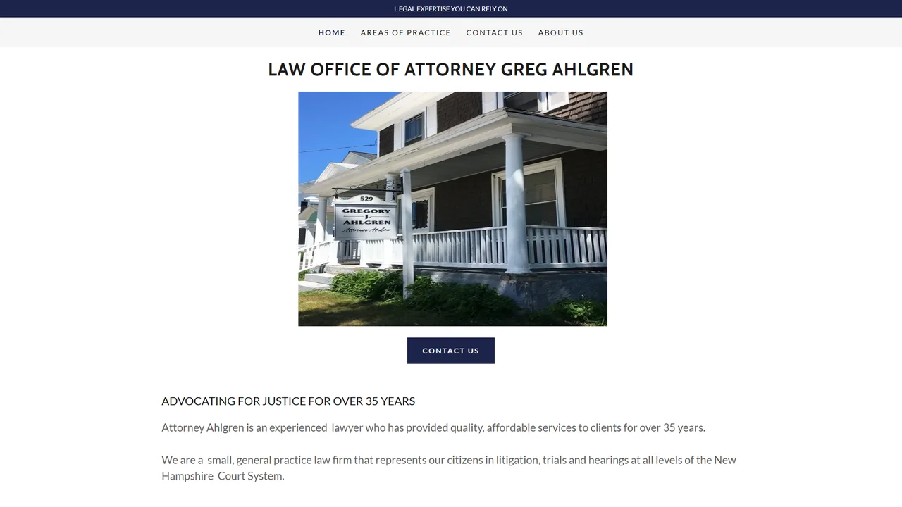 Gregory Ahlgren - Manchester, NH office in Manchester, New Hampshire