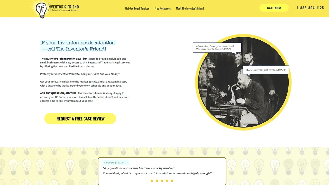 The Inventor's Friend Patent Law Firm - Manchester, NH office in Manchester, New Hampshire