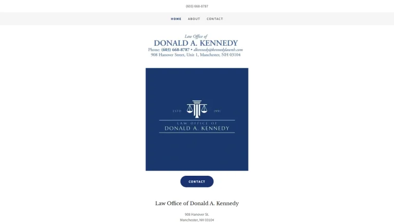 Law Office of Donald A. Kennedy - Manchester, NH - Attorney in Manchester