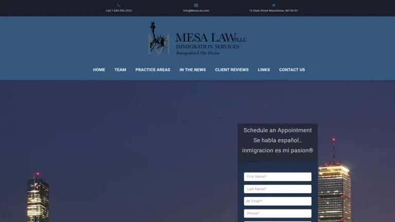 Mesa Law PLLC - Manchester, NH - Attorney in Manchester