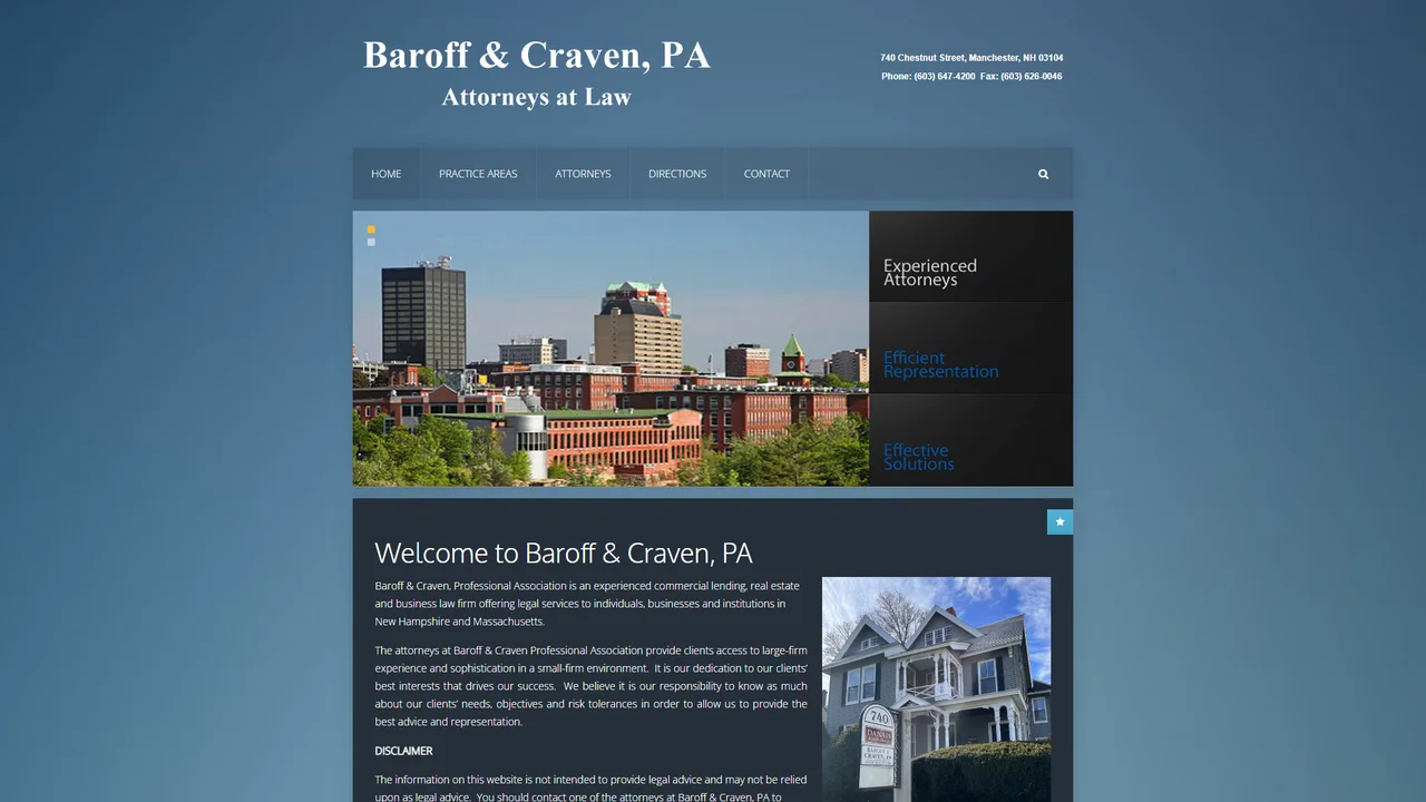 Baroff & Craven, PA - Manchester, NH office in Manchester, New Hampshire