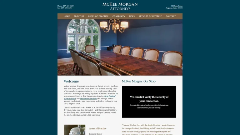 McKee Morgan LLC PA - Augusta, ME - Attorney in Augusta