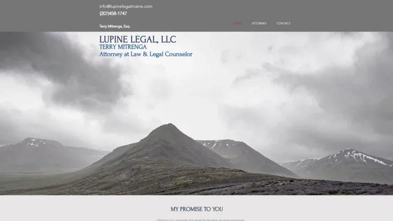 Lupine Legal | Terry Mitrenga, Esq. - Augusta, ME - Attorney in Augusta