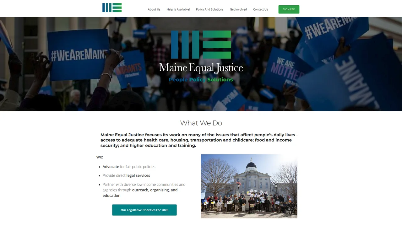 Maine Equal Justice - Augusta, ME office in Augusta, Maine