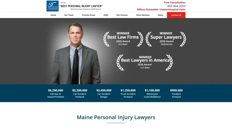 Peter Thompson & Associates - Portland, ME - Attorney in Portland