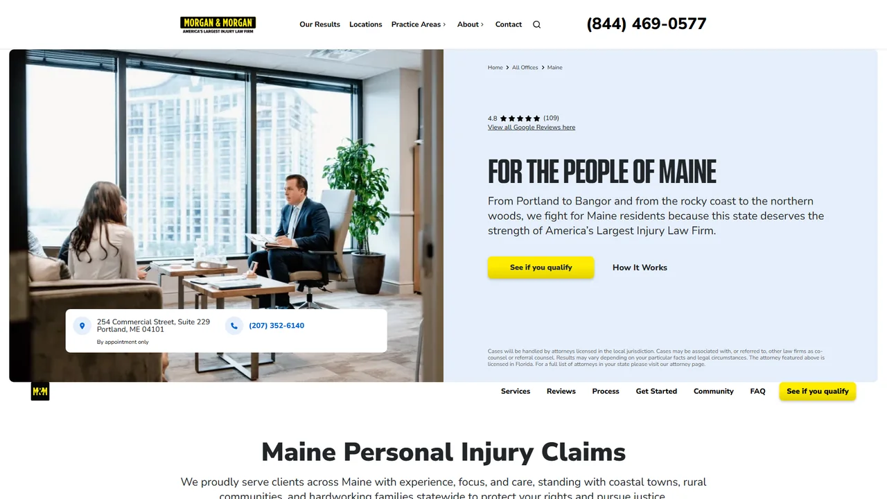 Morgan & Morgan - Portland, ME office in Portland, Maine