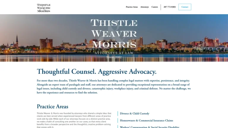 Thistle Weaver & Morris - Portland, ME - Attorney in Portland