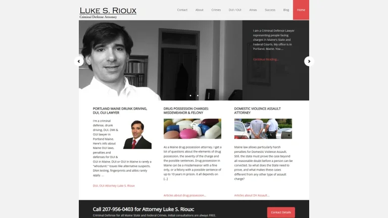 Attorney Luke S. Rioux - Portland, ME - Attorney in Portland