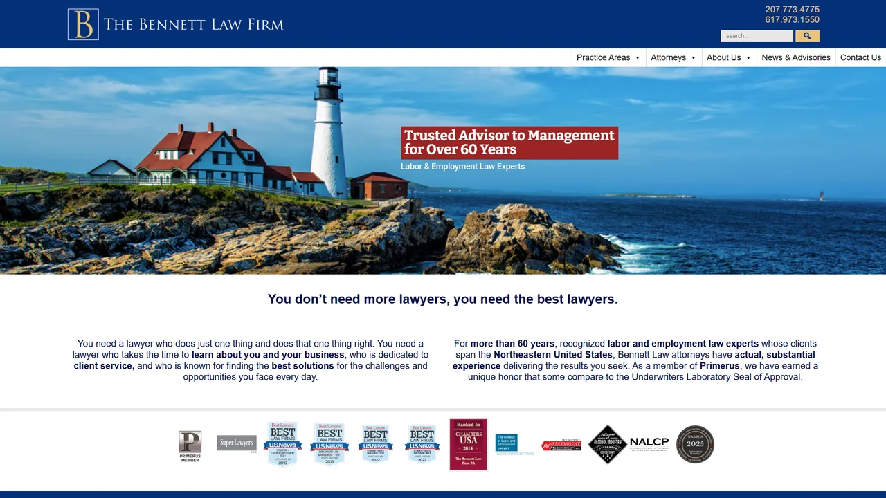 The Bennett Law Firm, P.A. - Portland, ME office in Portland, Maine