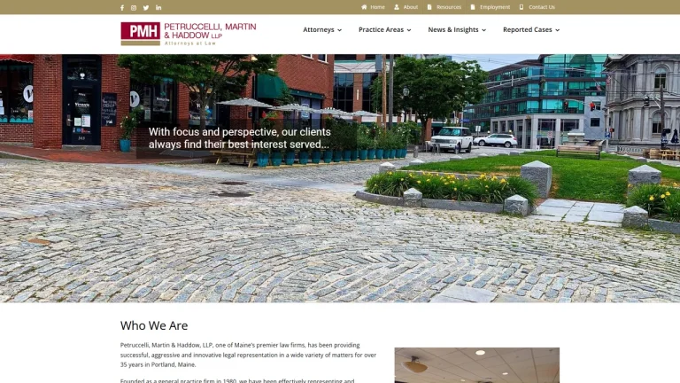 Petruccelli, Martin & Haddow, LLP - Portland, ME - Attorney in Portland