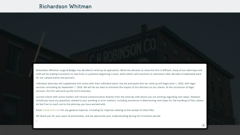 Richardson, Whitman, Large & Badger - Portland, ME - Attorney in Portland