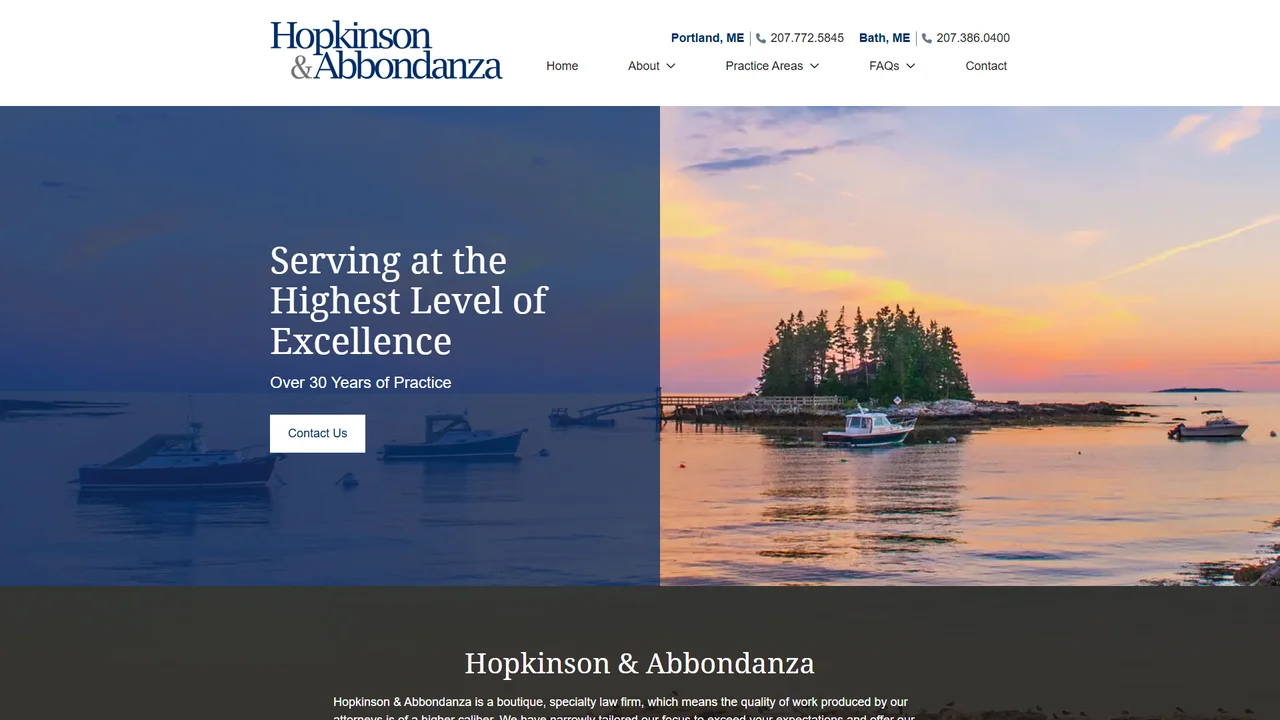 Hopkinson & Abbondanza - Portland, ME office in Portland, Maine
