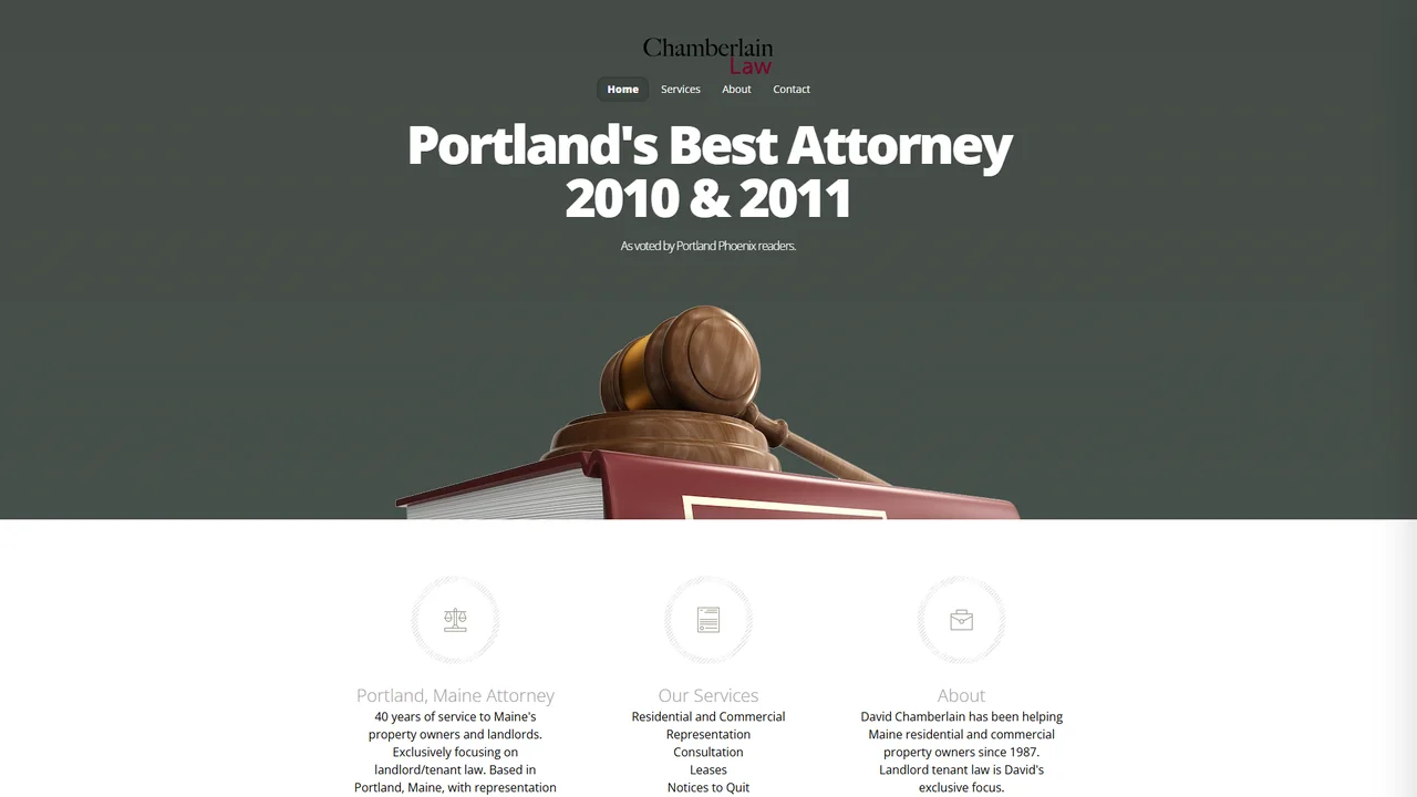 Law Office of David P. Chamberlain - Portland, ME office in Portland, Maine