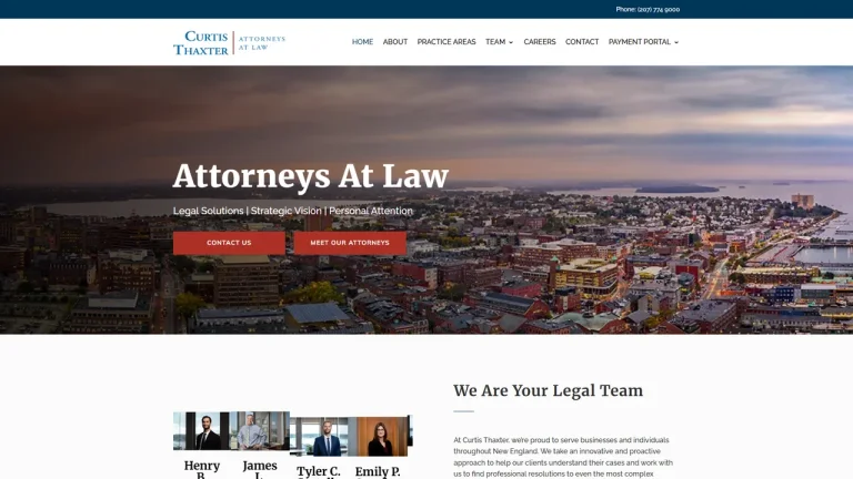 Curtis Thaxter - Portland, ME - Attorney in Portland