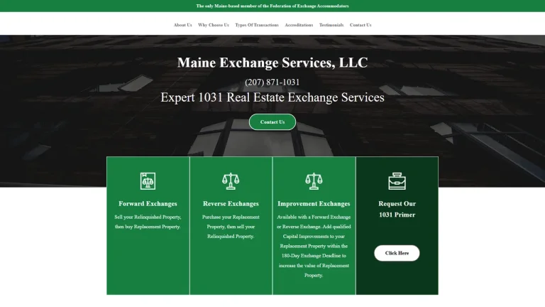Maine Exchange Services LLC - Portland, ME - Attorney in Portland