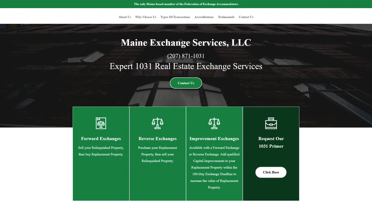 Maine Exchange Services LLC - Portland, ME office in Portland, Maine