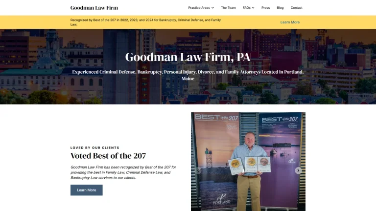 Goodman Law Firm PA - Portland, ME - Attorney in Portland