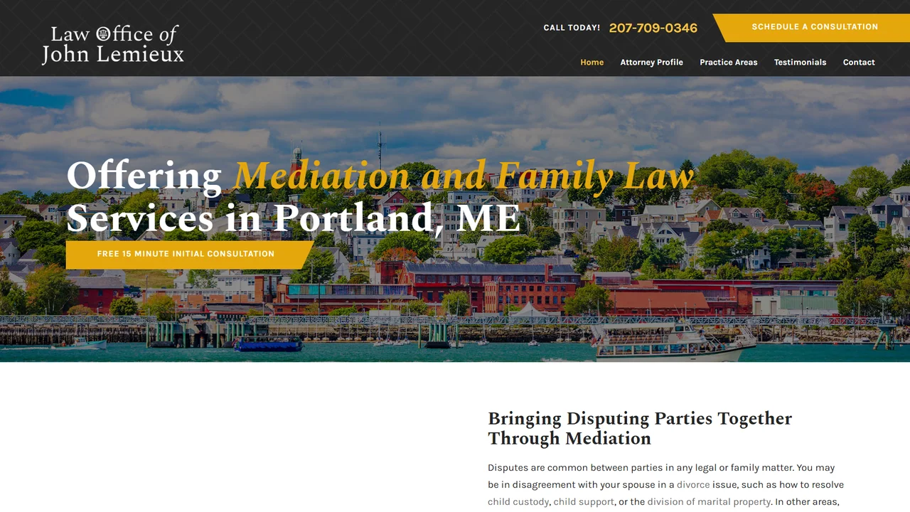 Law Office Of John Lemieux - Portland, ME office in Portland, Maine