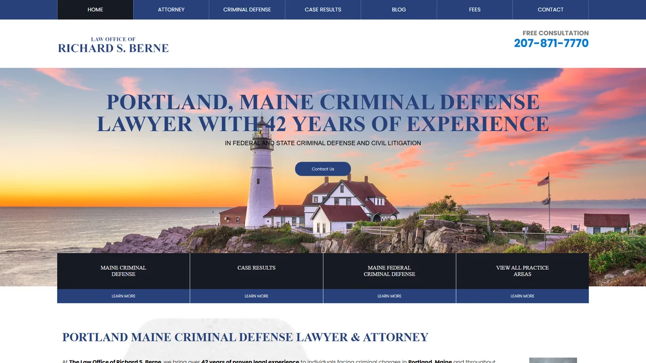 Law Office of Richard S. Berne - Portland, ME office in Portland, Maine