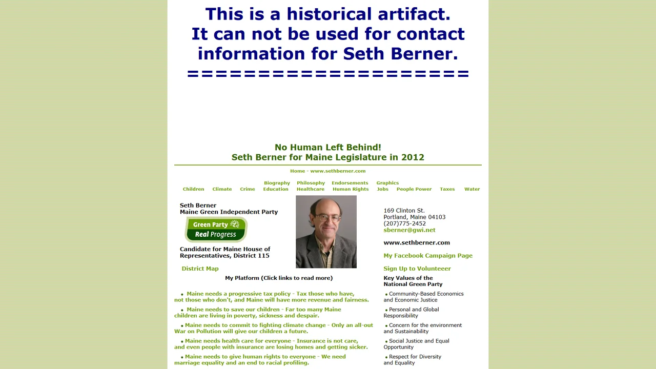 Law Office of Seth Berner - Portland, ME office in Portland, Maine