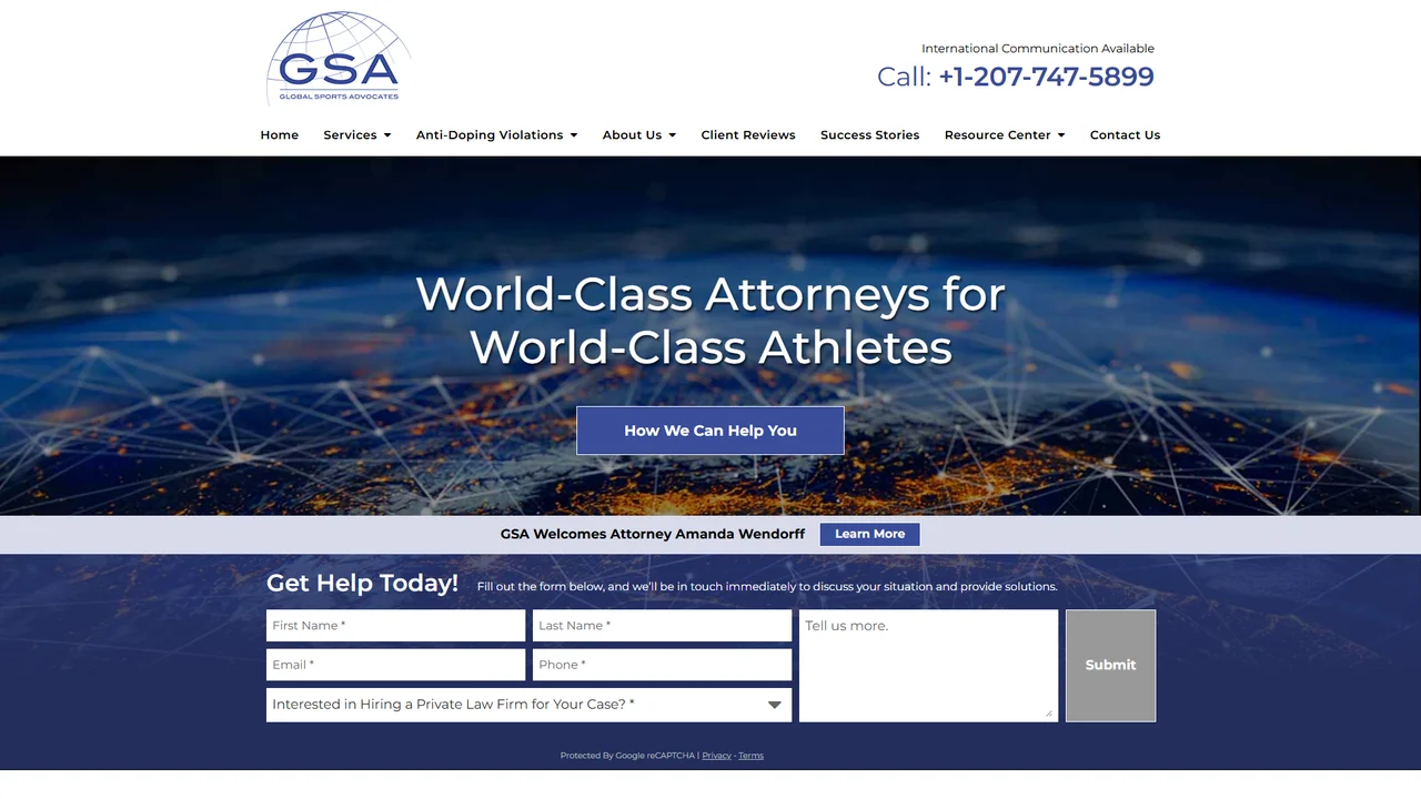 Global Sports Advocates - Portland, ME office in Portland, Maine