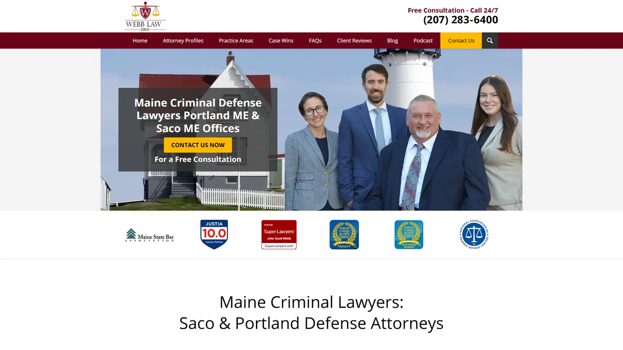 Webb Law Firm - Portland, ME office in Portland, Maine