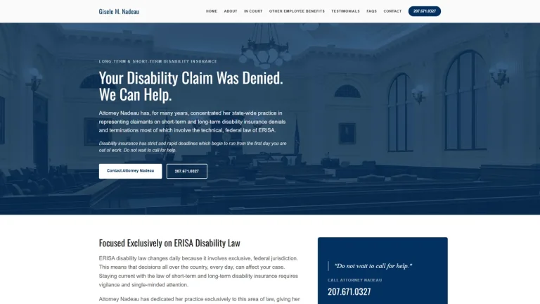 Gisele M. Nadeau, Attorney at Law - Portland, ME - Attorney in Portland