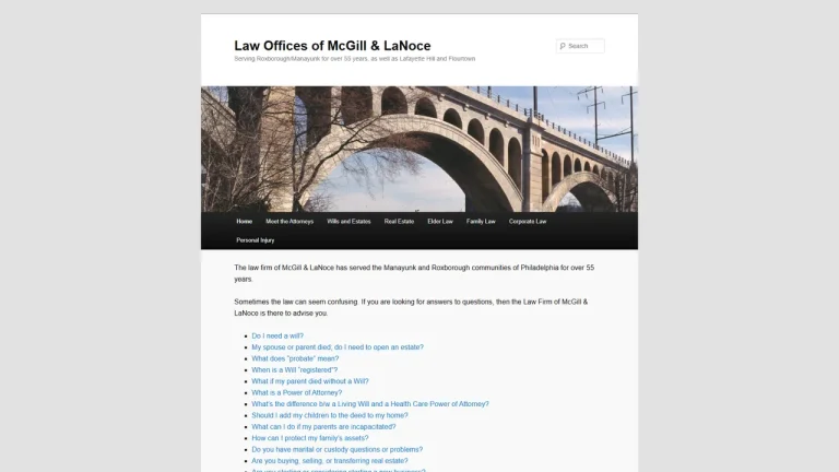 McGill & LaNoce - Philadelphia, PA - Attorney in Philadelphia