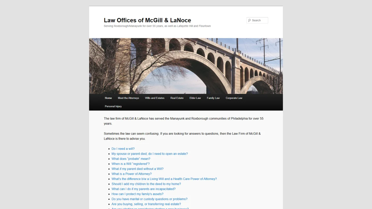 McGill & LaNoce - Philadelphia, PA office in Philadelphia, Pennsylvania