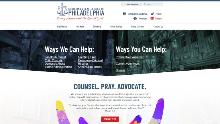 Christian Legal Clinics of Philadelphia, PA - Attorney in Philadelphia